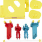 Mattel Games Mattel Rock 'Em Sock 'Em Robots Game Red Rocker vs Blue Bomber Knock His