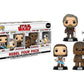 Funko Star Wars Rebel Four Pack Vinyl Bobble-Heads Rey Luke Skywalker Chewbacca BB-8