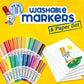 Crayola Pip-Squeaks Washable Marker Set 65ct Coloring Set Art Supplies for Drawing Kit