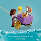 LEGO Disney Wish Asha in The City of Rosas 43223 Building Toy Set A Buildable Model from