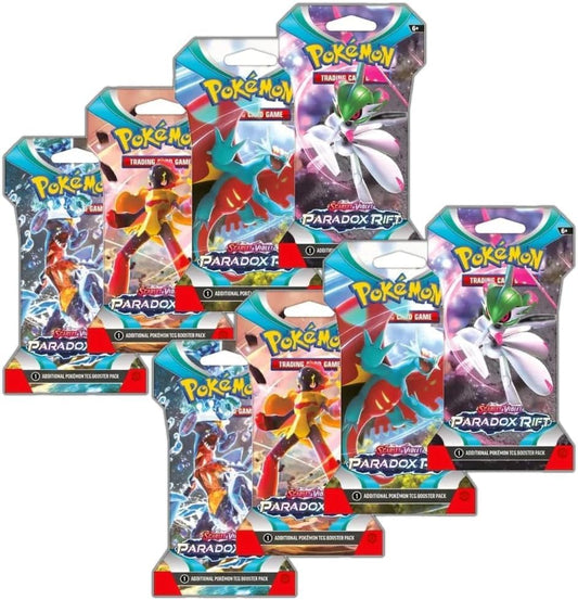 Pokemon Scarlet Violet-Paradox Rift 8 Sleeved Boosters