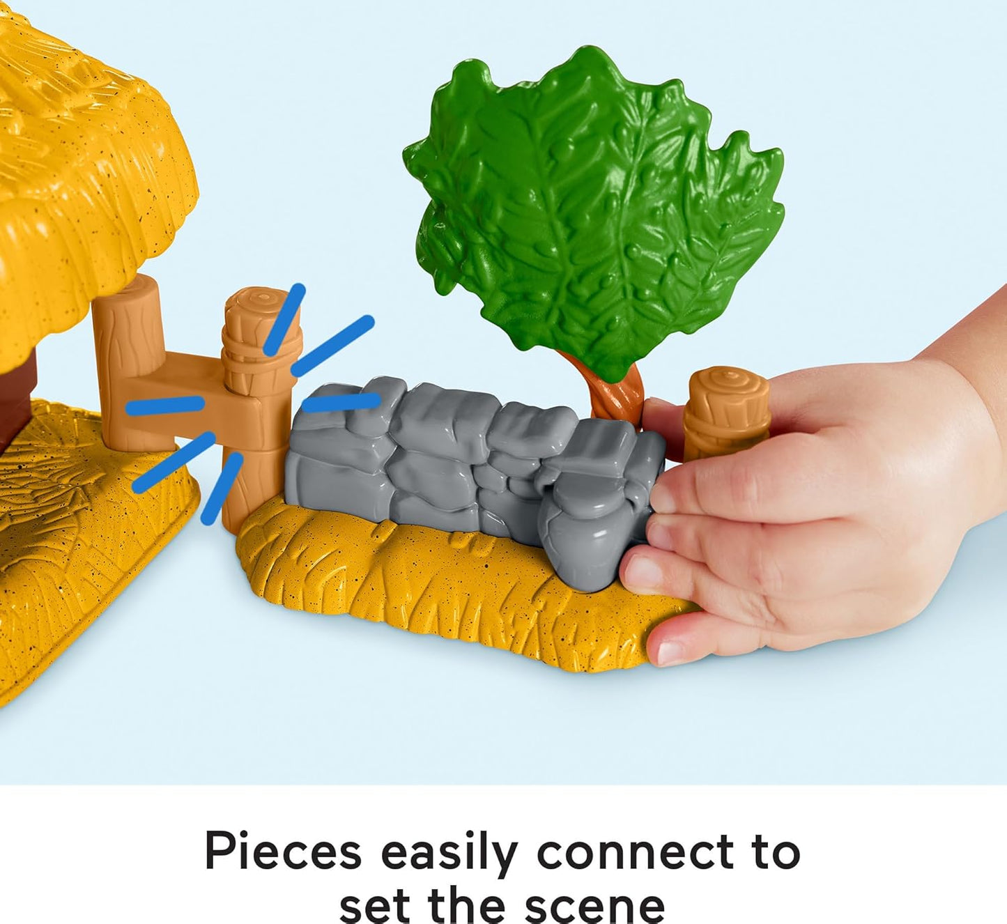 Fisher-Price Little People Toddler Toy Nativity Set with Music Lights 18 Pieces for