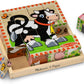Melissa & Doug Melissa Doug Farm Wooden Cube Puzzle
