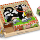 Melissa & Doug Melissa Doug Farm Wooden Cube Puzzle