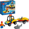 LEGO City Beach Rescue ATV Building Kit (79 Pieces)