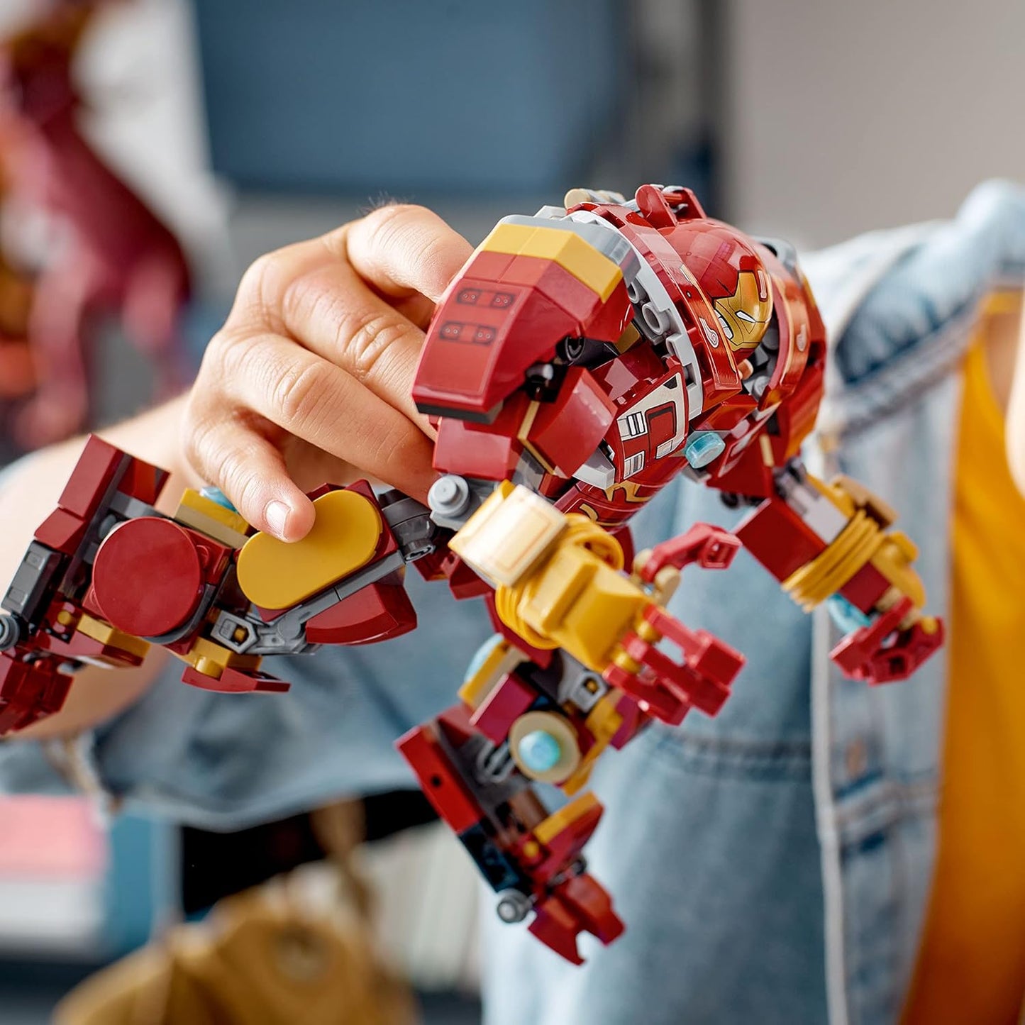 LEGO Marvel The Hulkbuster The Battle of Wakanda 76247 Action Figure Buildable Toy with
