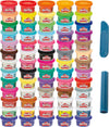 Play-Doh Ultimate Color Collection 65-Pack of 1-oz Cans Includes Sparkle Confetti Color