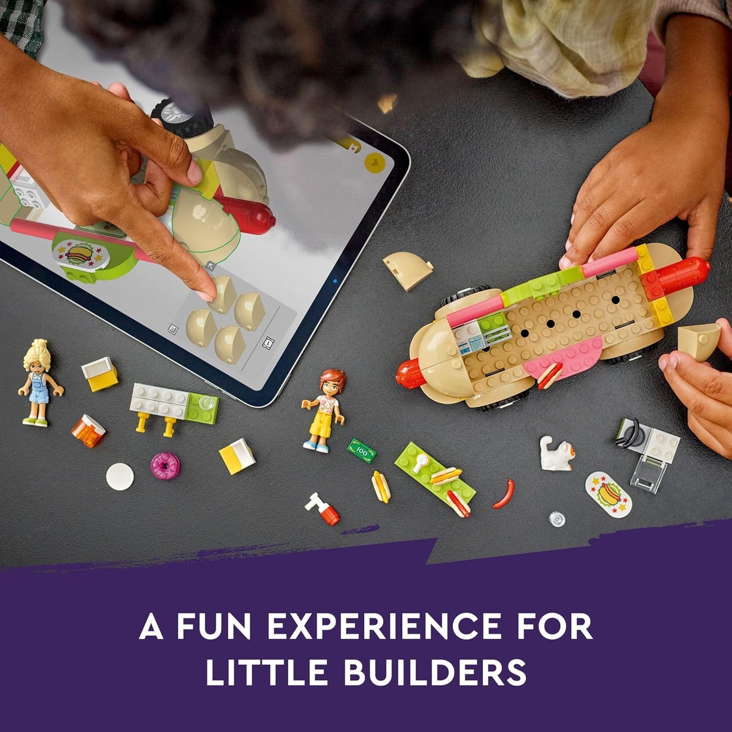 LEGO Friends Hot Dog Food Truck Toy with Mini Doll