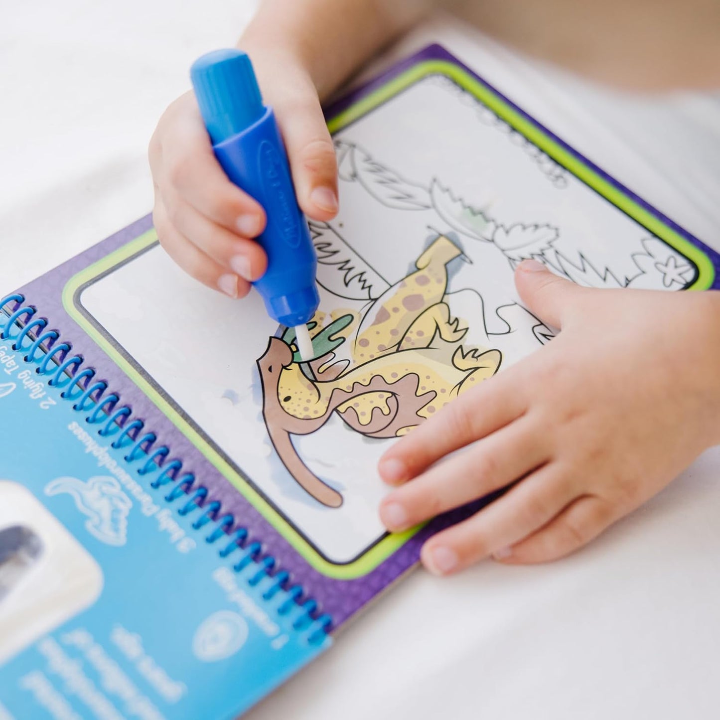 Melissa & Doug Melissa Doug On The Go Water Wow Reusable Water-Reveal Activity Pad -