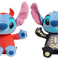 Just Play Disney Seasonal Stitch as a Skeleton Halloween Large 15-inch Plush