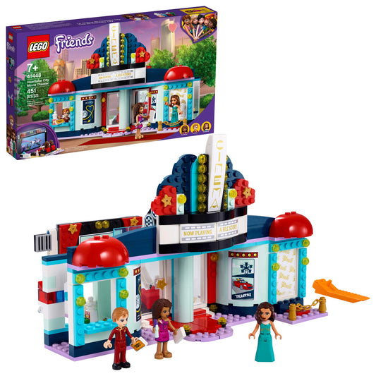 LEGO Friends Heartlake City Movie Theater 41448 Building Kit (451 Pieces)