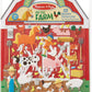 Melissa & Doug Melissa Doug Puffy Sticker - On the Farm - 52 Reusable 2 Fold-Out Scenes -