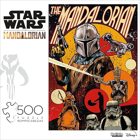 Buffalo Games - Star Wars: The Mandalorian 500 Piece Jigsaw Puzzle