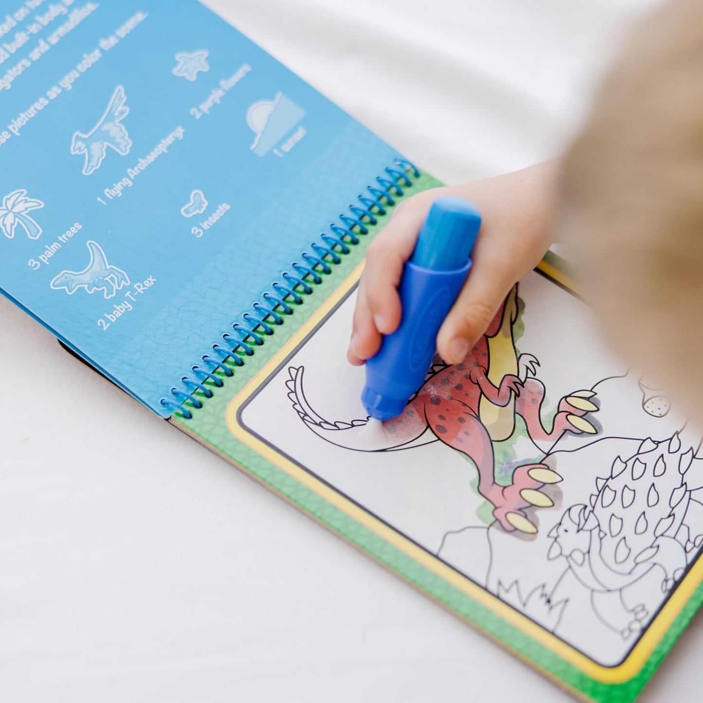 Melissa & Doug Melissa Doug On The Go Water Wow Reusable Water-Reveal Activity Pad -