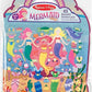 Melissa & Doug Melissa Doug Puffy Sticker Activity Book Mermaids - 65 Reusable - FSC