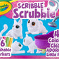Crayola Scribble Scrubbies Tub Set 4 Pets Washable Pet Care Toy Coloring Animal Craft for