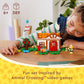 LEGO Animal Crossing Isabelle's House Visit Buildable Creative Toy for Includes Fauna and