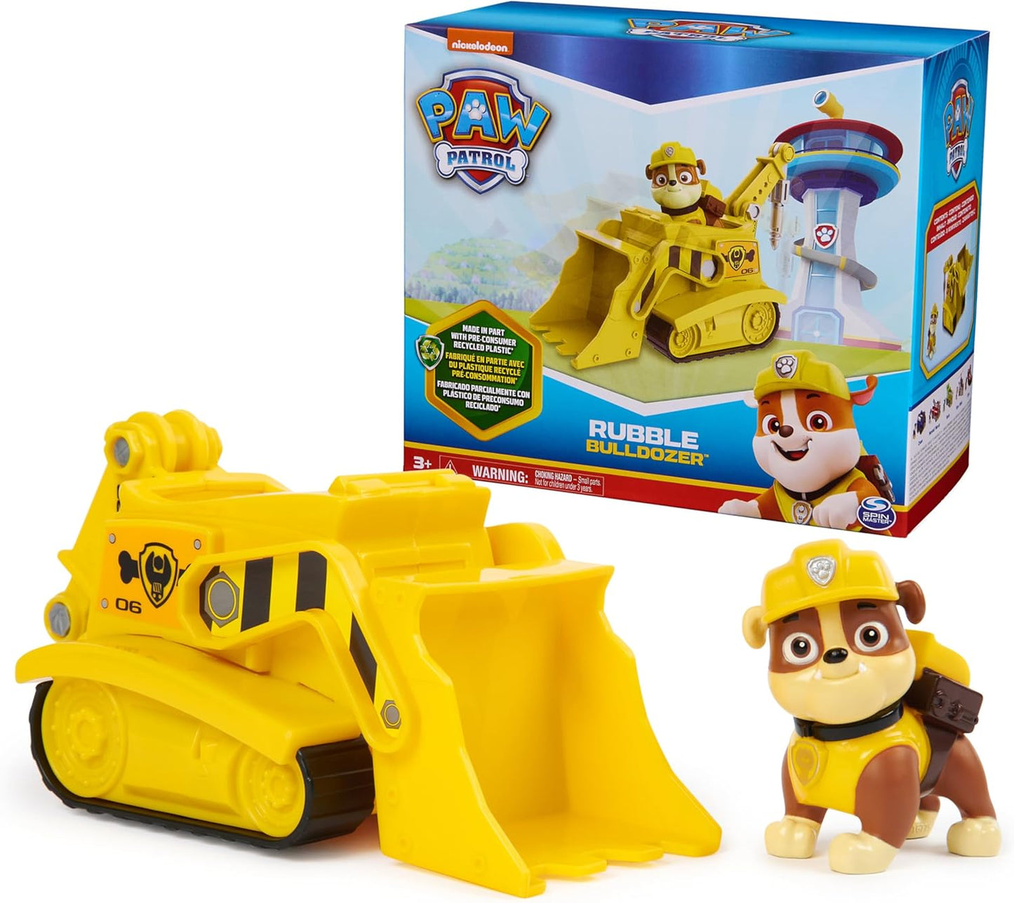 Paw Patrol Rubble's Bulldozer Toy Vehicle