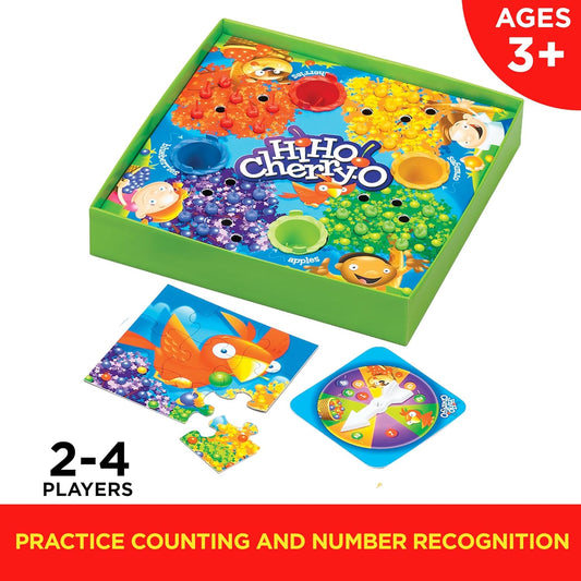 Hasbro Gaming Hi Ho Cherry-O Board Game for 2 to 4 Players Amazon