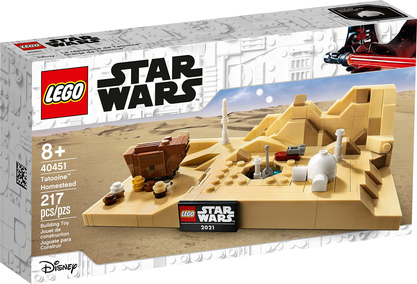 LEGO® Star Wars™ 40451 Farm on Tatooine™: Micro Building Diorama with Iconic Characters