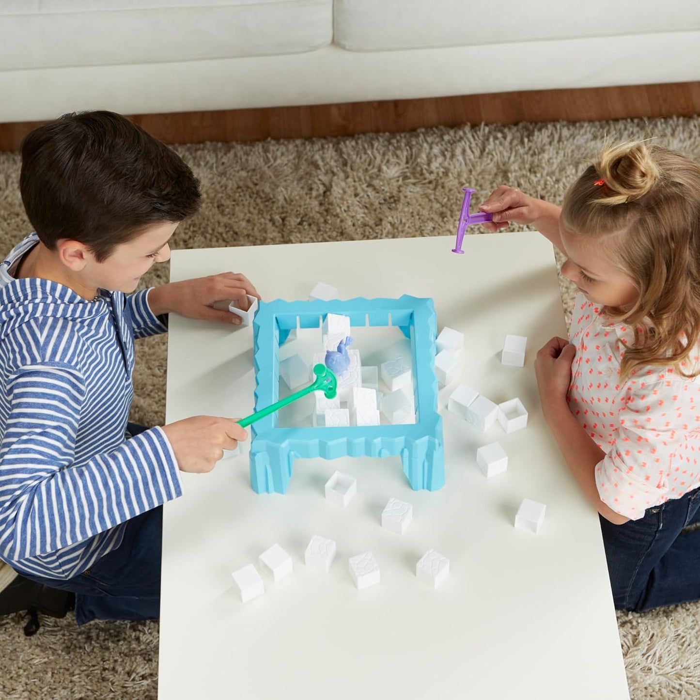 Hasbro Gaming Don't Break The Ice Preschool Game Board for
