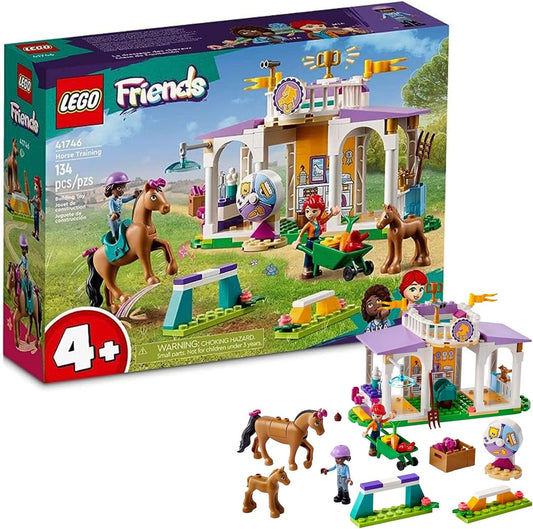LEGO Friends Horse Training 41746 Toddler Building Toy Great for Ages 4 with 2 Mini-Doll