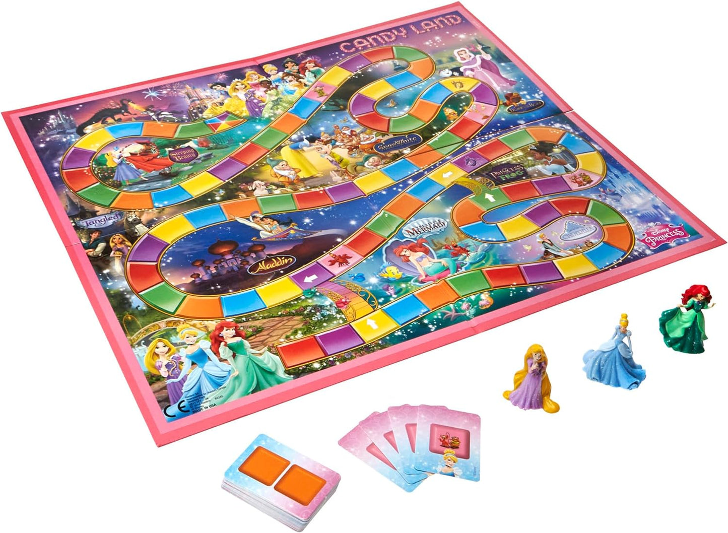 Hasbro Gaming Candy Land Disney Princess Edition Board Game