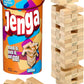 Jenga Hasbro Gaming Jenga Wooden Blocks Stacking Tumbling Tower Game Party for Families