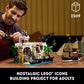 LEGO Icons Eldorado Fortress Building Kit, Pirate Gift, Includes Pirate Ship and 8 Minifigures.