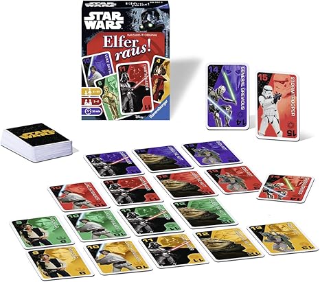 Ravensburger Star Wars Eleven Starts Card Game