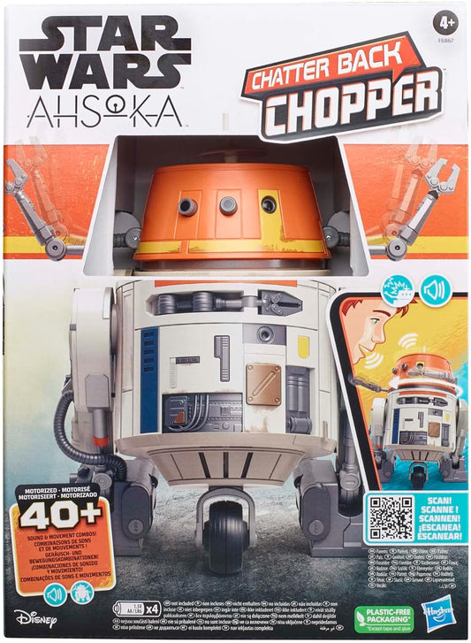 STAR WARS Chatter Back Chopper Ahsoka Animatronic Toys