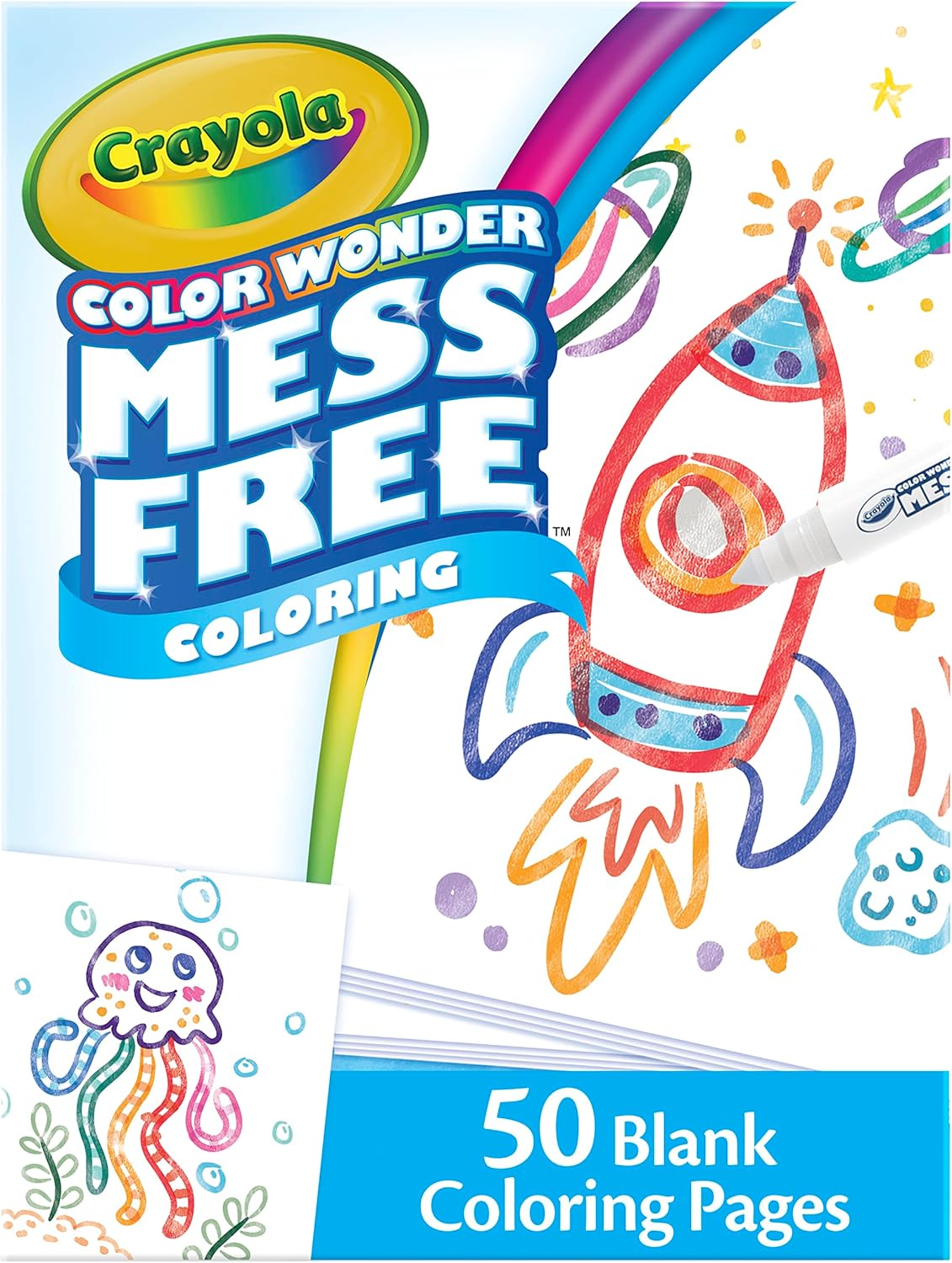 Crayola Color Wonder Mess Free Coloring Pages 50ct Create Your Own Coloring Pages Blank