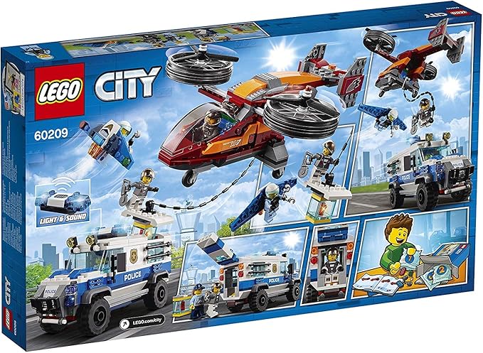 Lego City Police Sky Police Diamond Heist Playset