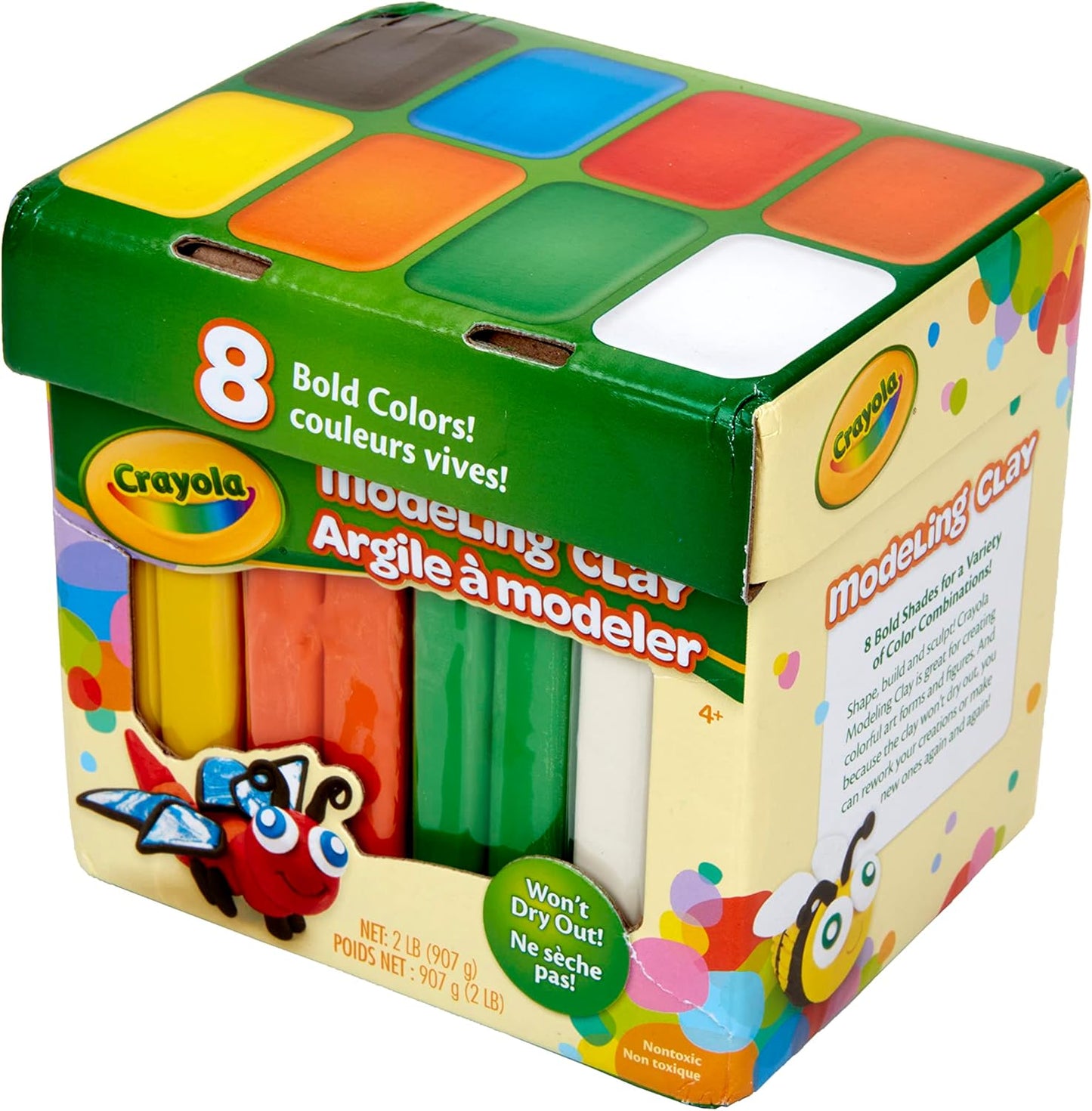 Crayola Modeling Clay in Bold Colors 2lbs Ages 4 Up