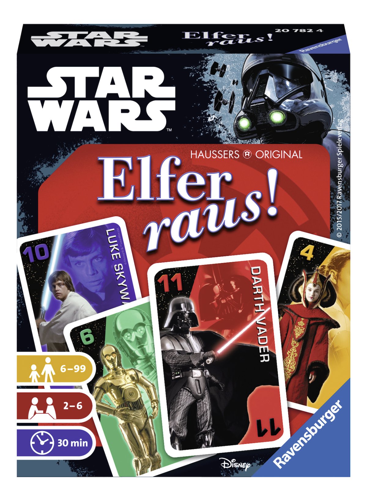 Ravensburger Star Wars Eleven Starts Card Game