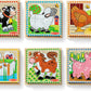 Melissa & Doug Melissa Doug Farm Wooden Cube Puzzle