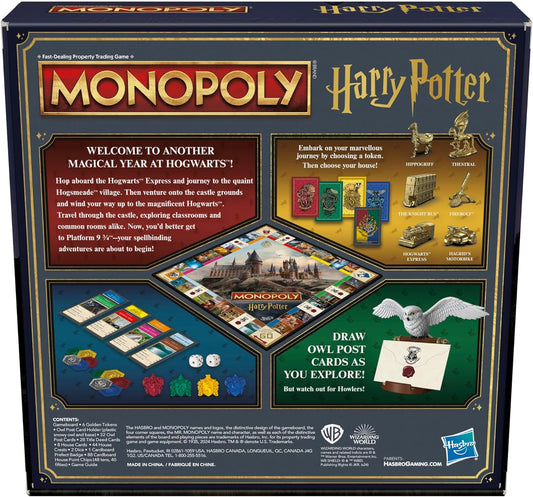 Hasbro Gaming Monopoly Harry Potter Edition Board Game