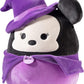 Squishmallows 8" Minnie Mouse Witch - Official Kellytoy Disney Plush.