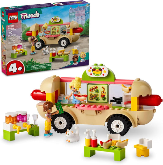 LEGO Friends Hot Dog Food Truck Toy with Mini Doll