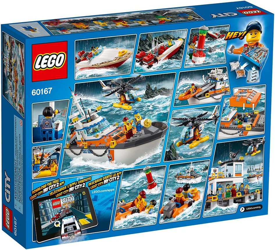 LEGO City Coast Guard Head Quarters 60167 Building Kit (792 Piece)