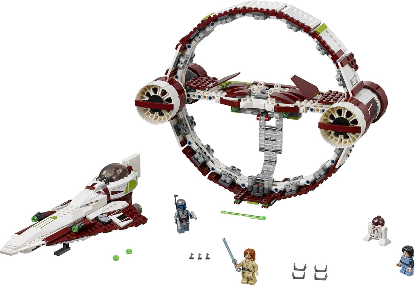 LEGO 6175769 Star Wars Jedi Starfighter with Hyperdrive 75191 Building Kit