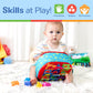 Melissa & Doug Melissa Doug K's Take-Along Shape Sorter Baby Toy with 2-Sided Activity