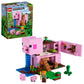 LEGO Minecraft The Pig House 21170 with Alex Creeper and 2 Pig Figures Animal Building