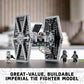 LEGO Star Wars Imperial TIE Fighter 75300 Building Toy with Stormtrooper and Pilot