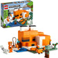 LEGO Minecraft The Fox Lodge House 21178 Animal with Drowned Zombie Figure for