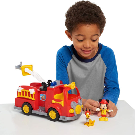 Disney's Mickey Mouse Mickey's Fire Engine Figure and Vehicle Playset