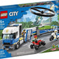 LEGO City Police Helicopter Chase 60244 Police Toy Cool Building Set for 317 Pieces