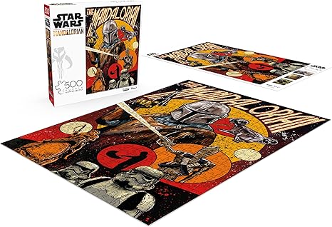 Buffalo Games - Star Wars: The Mandalorian 500 Piece Jigsaw Puzzle