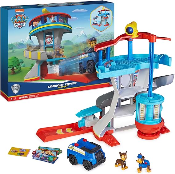 Paw Patrol Chase's Patrol Cruiser Toy Car with Action Figure Sustainably Minded for Boys