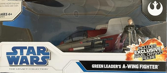 Star Wars Saga 2008 Legacy Collection: Exclusive Green Leader's A-Wing Fighter